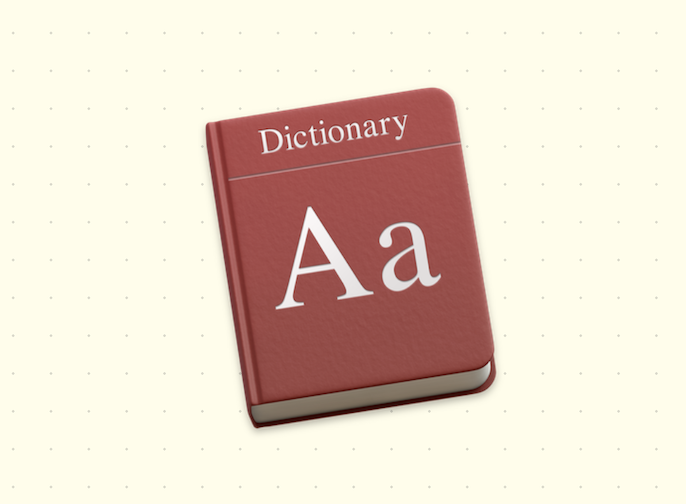Dictionary icon